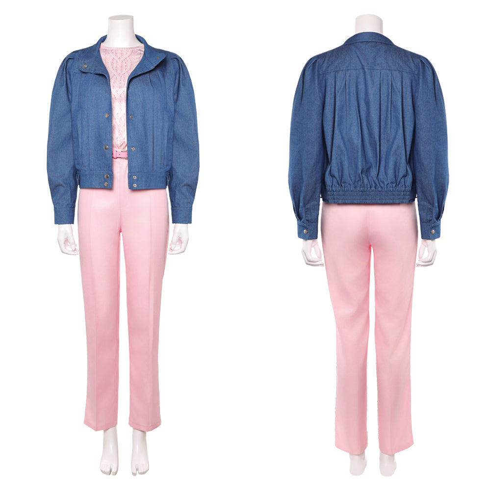 Stranger Things 2025 Max Mayfield rosa Kostüm Set Cosplay Outfits