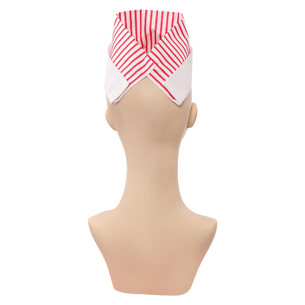 Stranger Things Nancy Wheeler rosa Kleid Cosplay Outfit