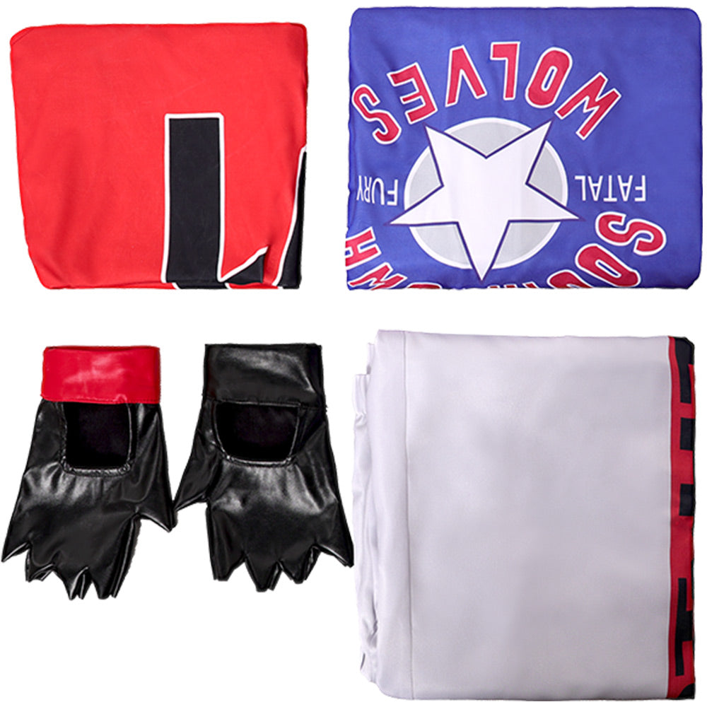 Street Fighter Terry Bogard Outfits SNK The King of Fighters Cosplay Kostüm