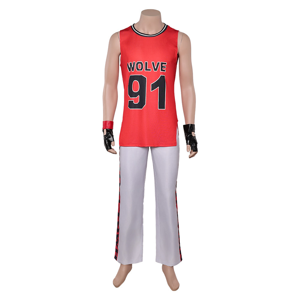 Street Fighter Terry Bogard Outfits SNK The King of Fighters Cosplay Kostüm