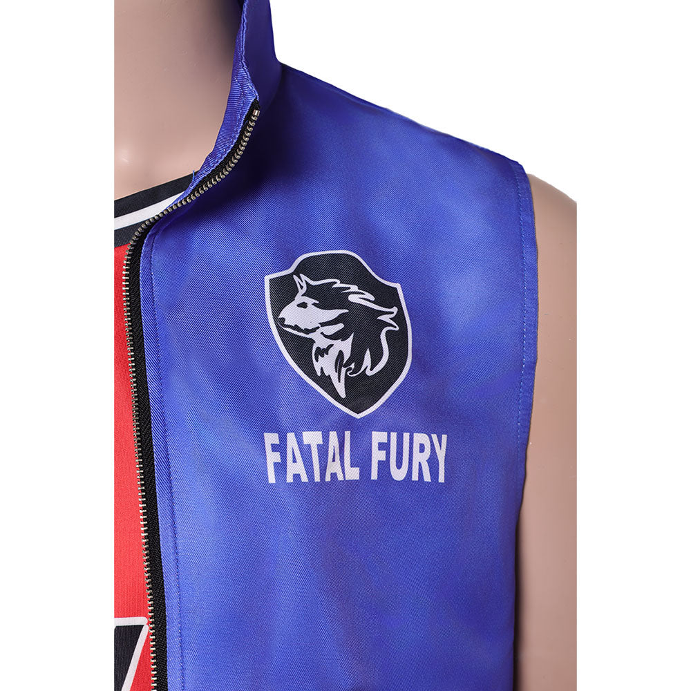 Street Fighter Terry Bogard Outfits SNK The King of Fighters Cosplay Kostüm