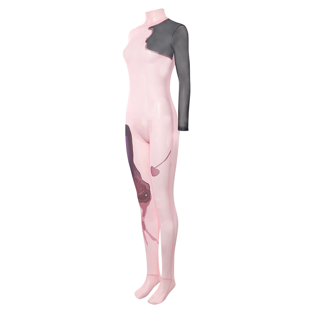 Sua beige Jumpsuit Alien Stage Sua Overall Cosplay Outfit