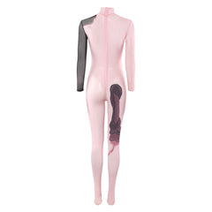 Sua beige Jumpsuit Alien Stage Sua Overall Cosplay Outfit