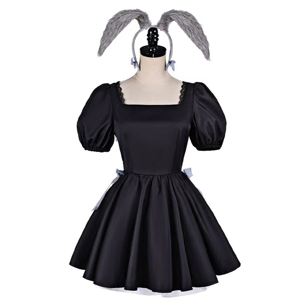Sua schwarz Kleid Alien Stage Sua Bühnenkleidung Cosplay Outfit