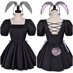 Sua schwarz Kleid Alien Stage Sua Bühnenkleidung Cosplay Outfit