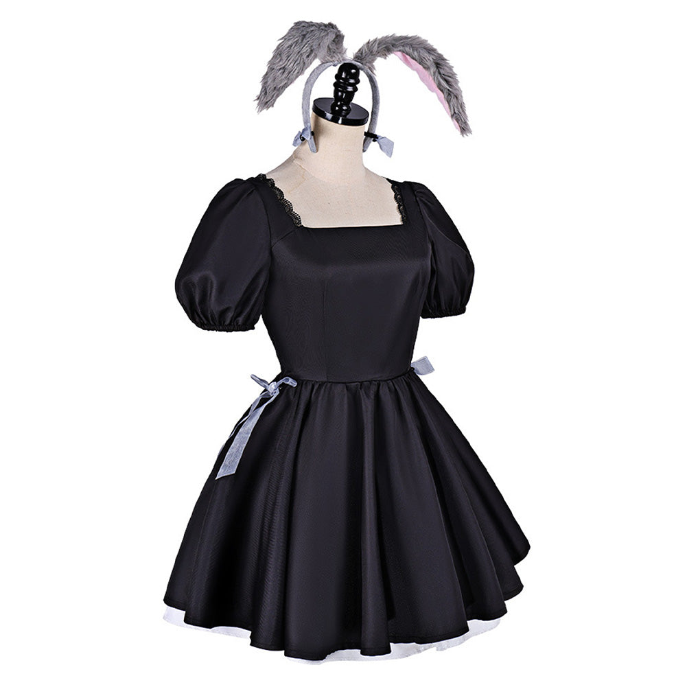Sua schwarz Kleid Alien Stage Sua Bühnenkleidung Cosplay Outfit
