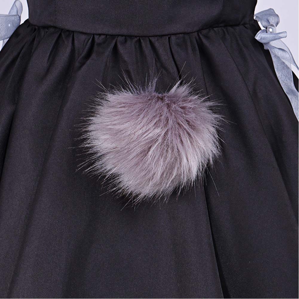 Sua schwarz Kleid Alien Stage Sua Bühnenkleidung Cosplay Outfit