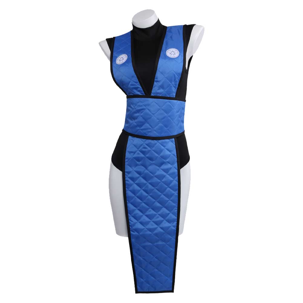 Sub-Zero blau Kostüm Set Mortal Kombat Sub-Zero Cosplay Outfit