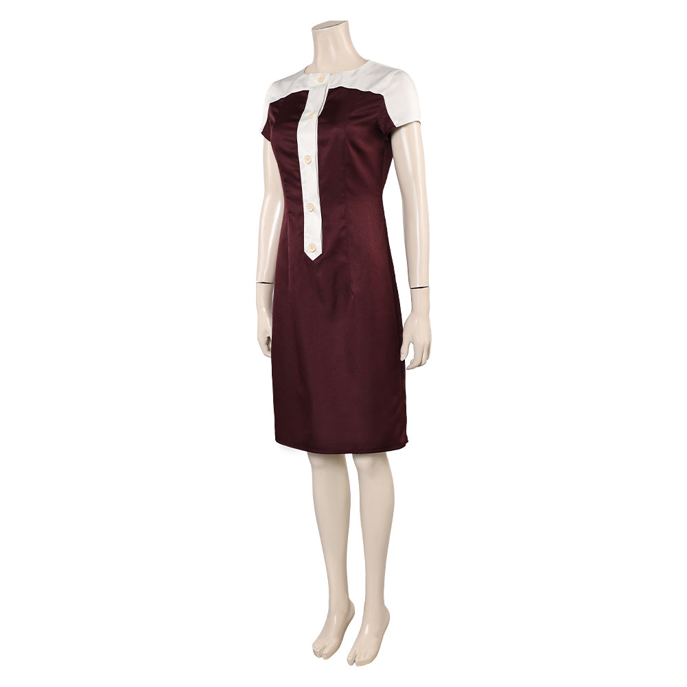 Sue Storm braun Kleid The Fantastic Four: First Steps Invisible Woman Cosplay Outfits