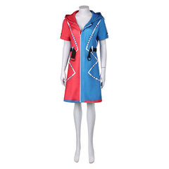 Suicide Squad Harley Quinn rot blau Jacke Cosplay Kostüm 