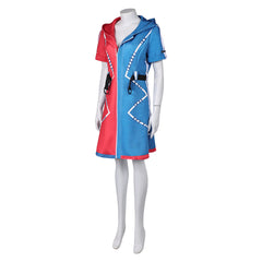 Suicide Squad Harley Quinn rot blau Jacke Cosplay Kostüm 