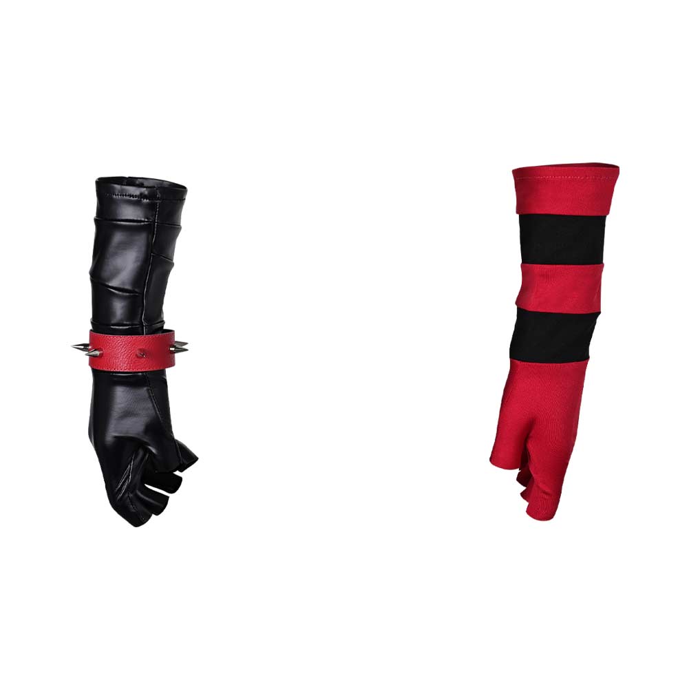 Suicide Squad Isekai Harley Quinn Handschuhe Cosplay Requisite