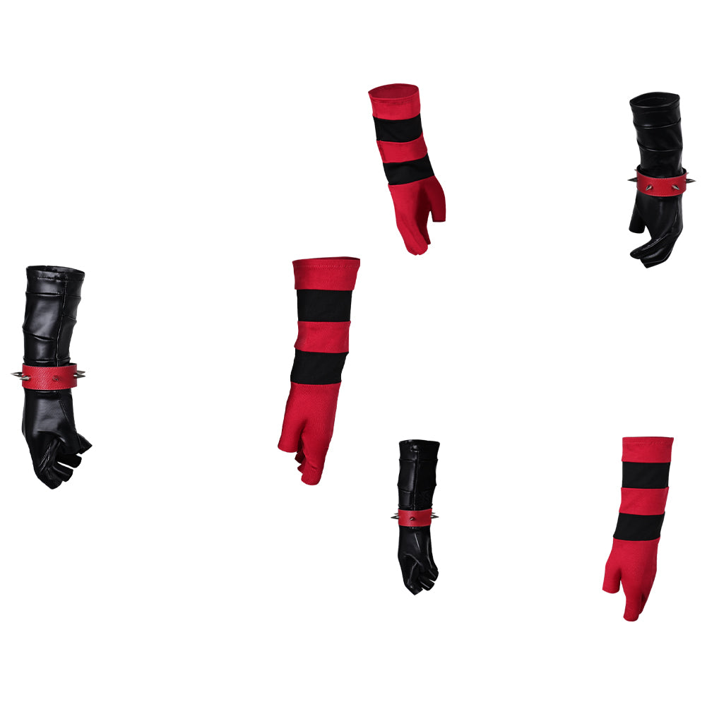 Suicide Squad Isekai Harley Quinn Handschuhe Cosplay Requisite