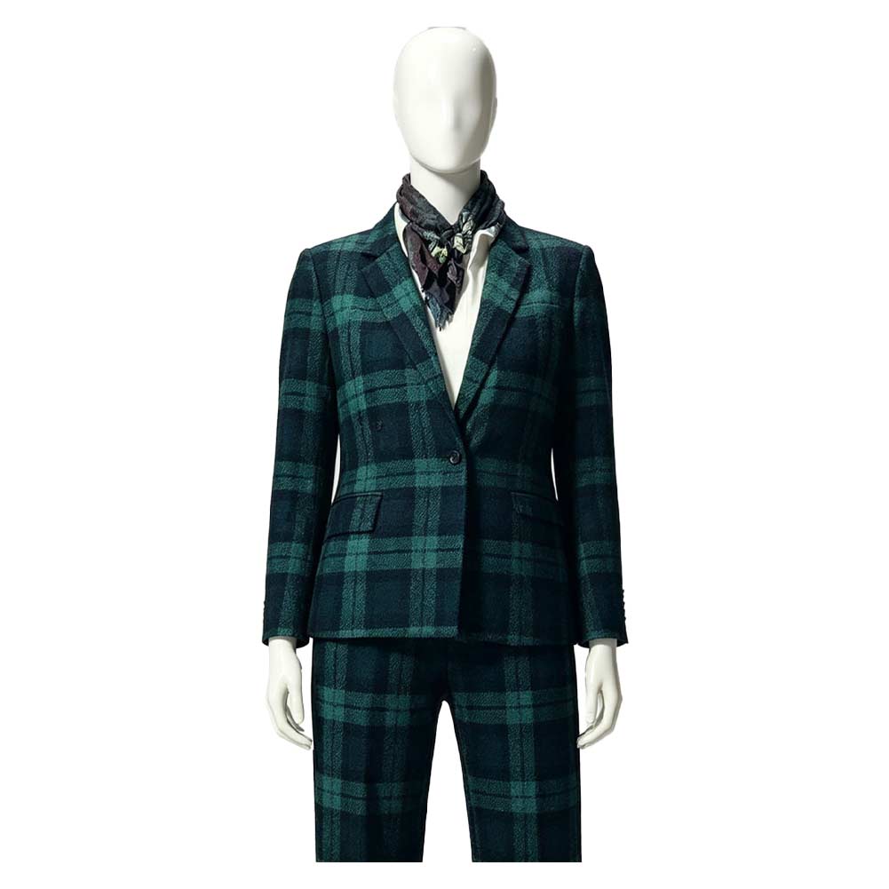 Susie Glass grün Kostüm Set The Gentlemen Staffel 2 Susie Glass Cosplay Outfit
