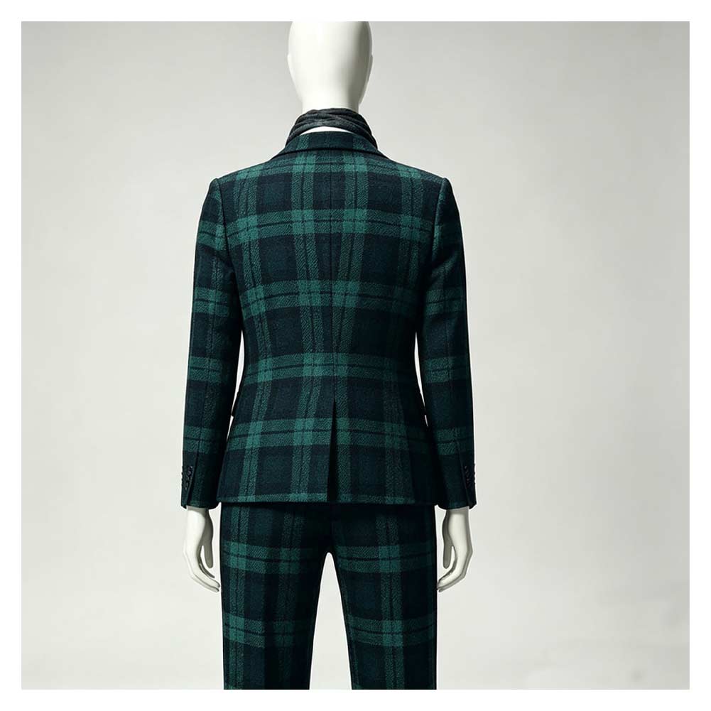 Susie Glass grün Kostüm Set The Gentlemen Staffel 2 Susie Glass Cosplay Outfit