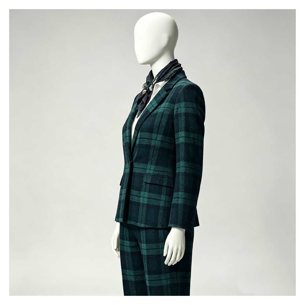 Susie Glass grün Kostüm Set The Gentlemen Staffel 2 Susie Glass Cosplay Outfit