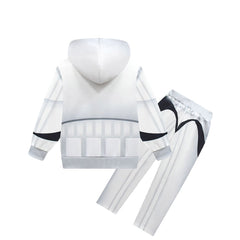 SW Kinder Imperial Stormtrooper Cosplay Hoodie 3D Druck Hooded Sweatshirt Pullover