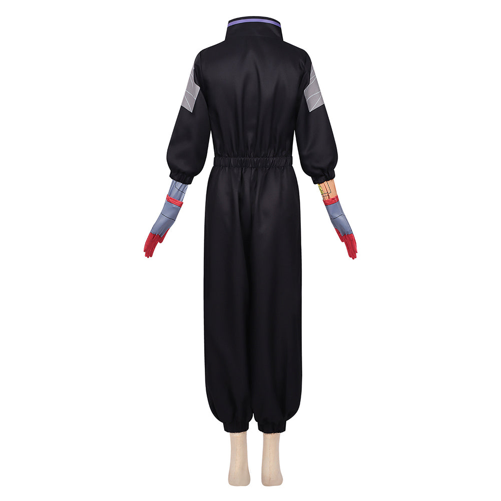Talia Yang schwarz Kostüm Set Cyberpunk: Edgerunners 2 Talia Yang Cosplay Outfit