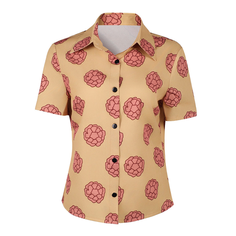 Tashigi Shirt One Piece Live Action Tashigi Cosplay Outfit