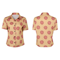 Tashigi Shirt One Piece Live Action Tashigi Cosplay Outfit