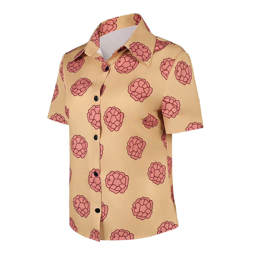 Tashigi Shirt One Piece Live Action Tashigi Cosplay Outfit