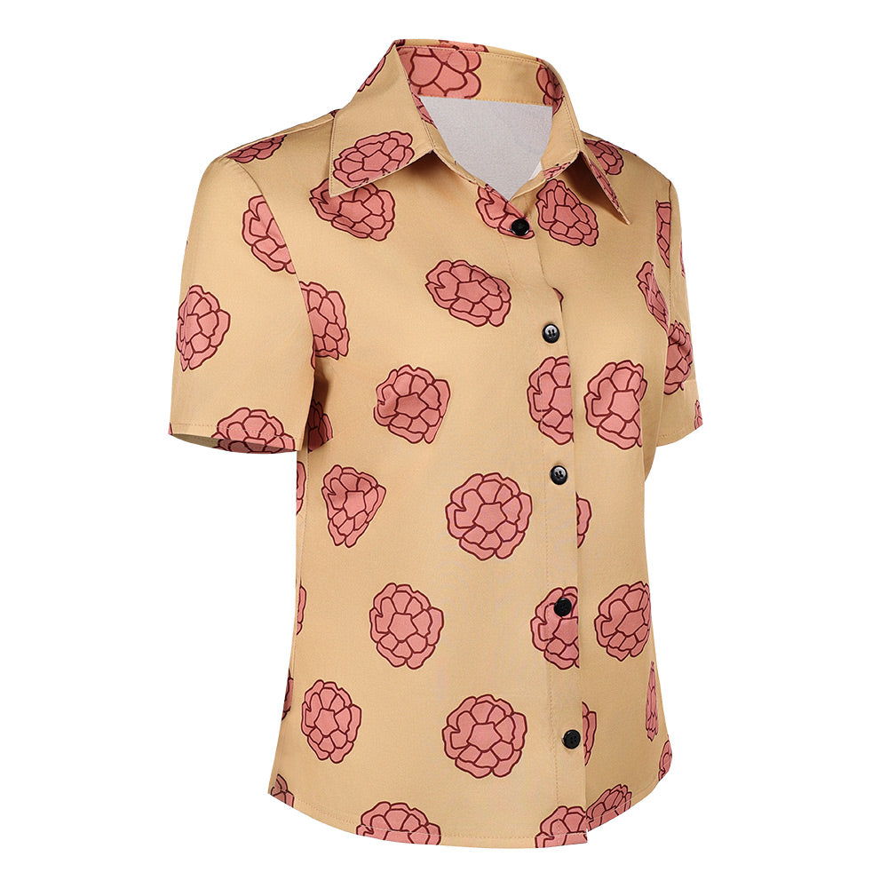 Tashigi Shirt One Piece Live Action Tashigi Cosplay Outfit