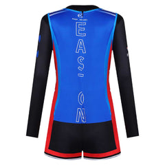 Teagan Tao blau Kostüm Set ip Teagan Tao Cosplay Outfit