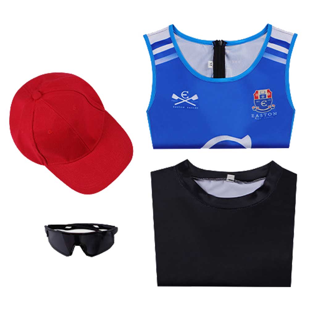 Teagan Tao blau Kostüm Set ip Teagan Tao Cosplay Outfit