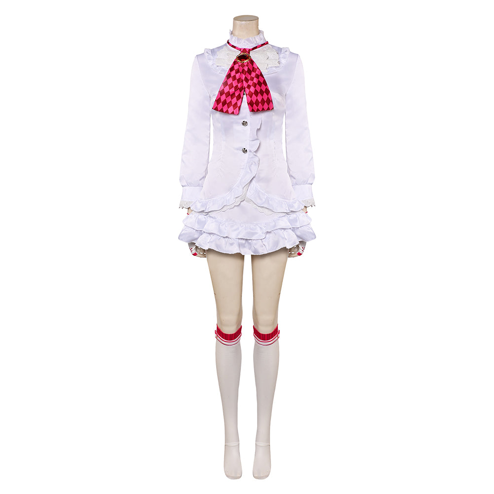 Tekken Lili weiß Kostüm Cosplay Outfits