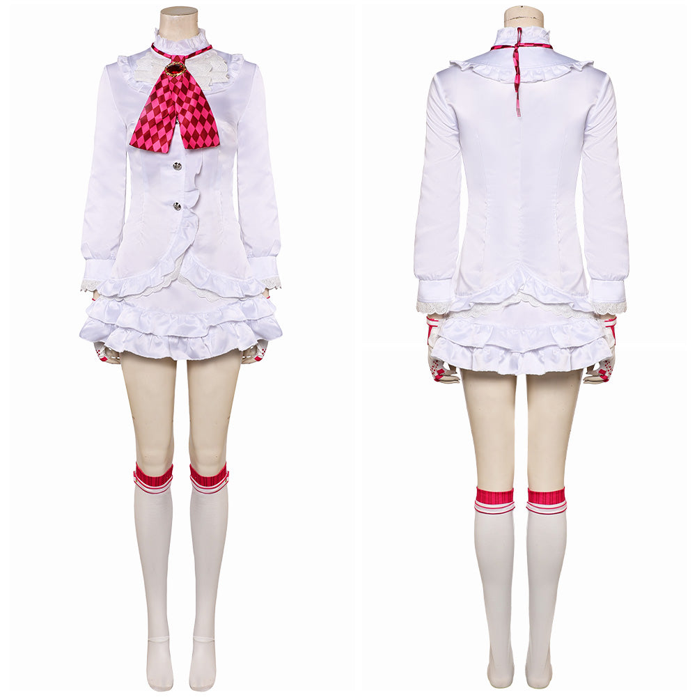 Tekken Lili weiß Kostüm Cosplay Outfits