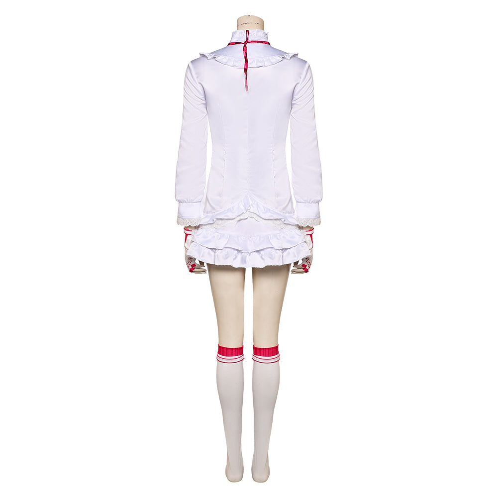 Tekken Lili weiß Kostüm Cosplay Outfits