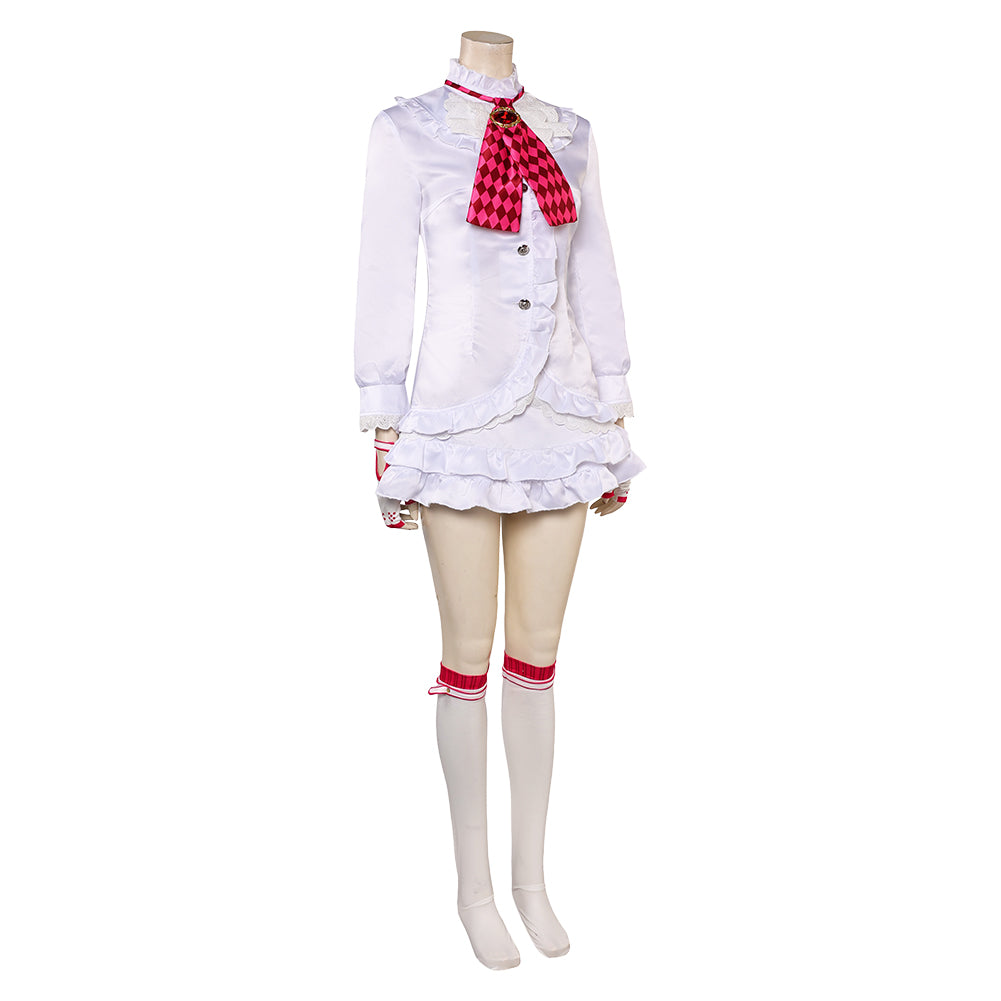 Tekken Lili weiß Kostüm Cosplay Outfits