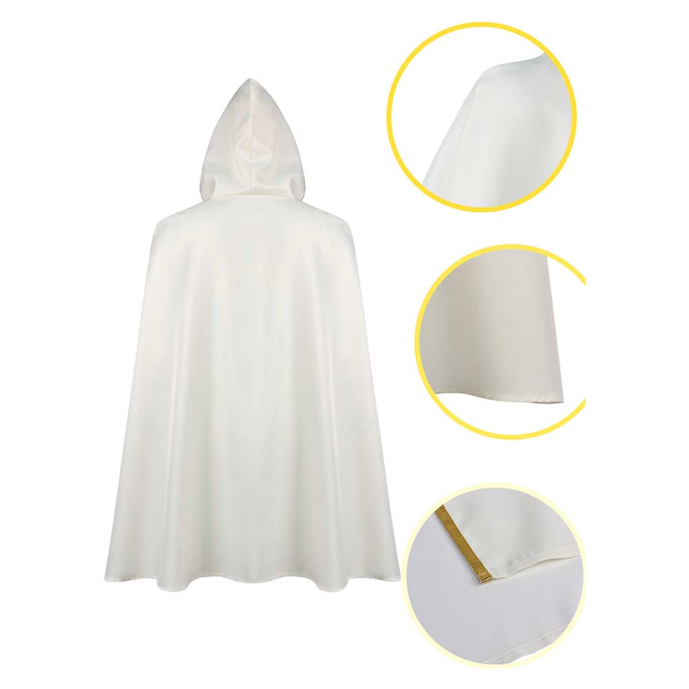Temenos Mistral weiß Kostüm Octopath Traveler Temenos Cosplay Outfit