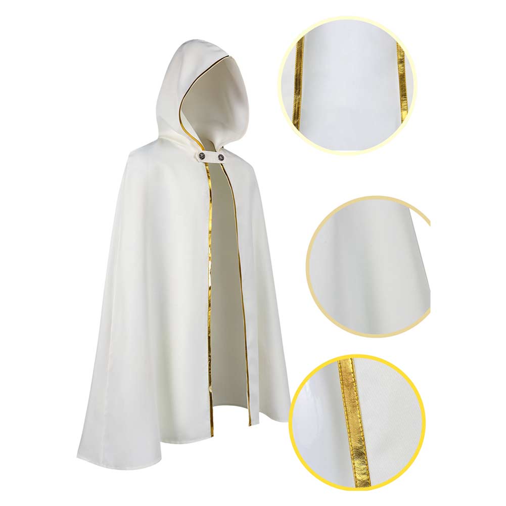 Temenos Mistral weiß Kostüm Octopath Traveler Temenos Cosplay Outfit
