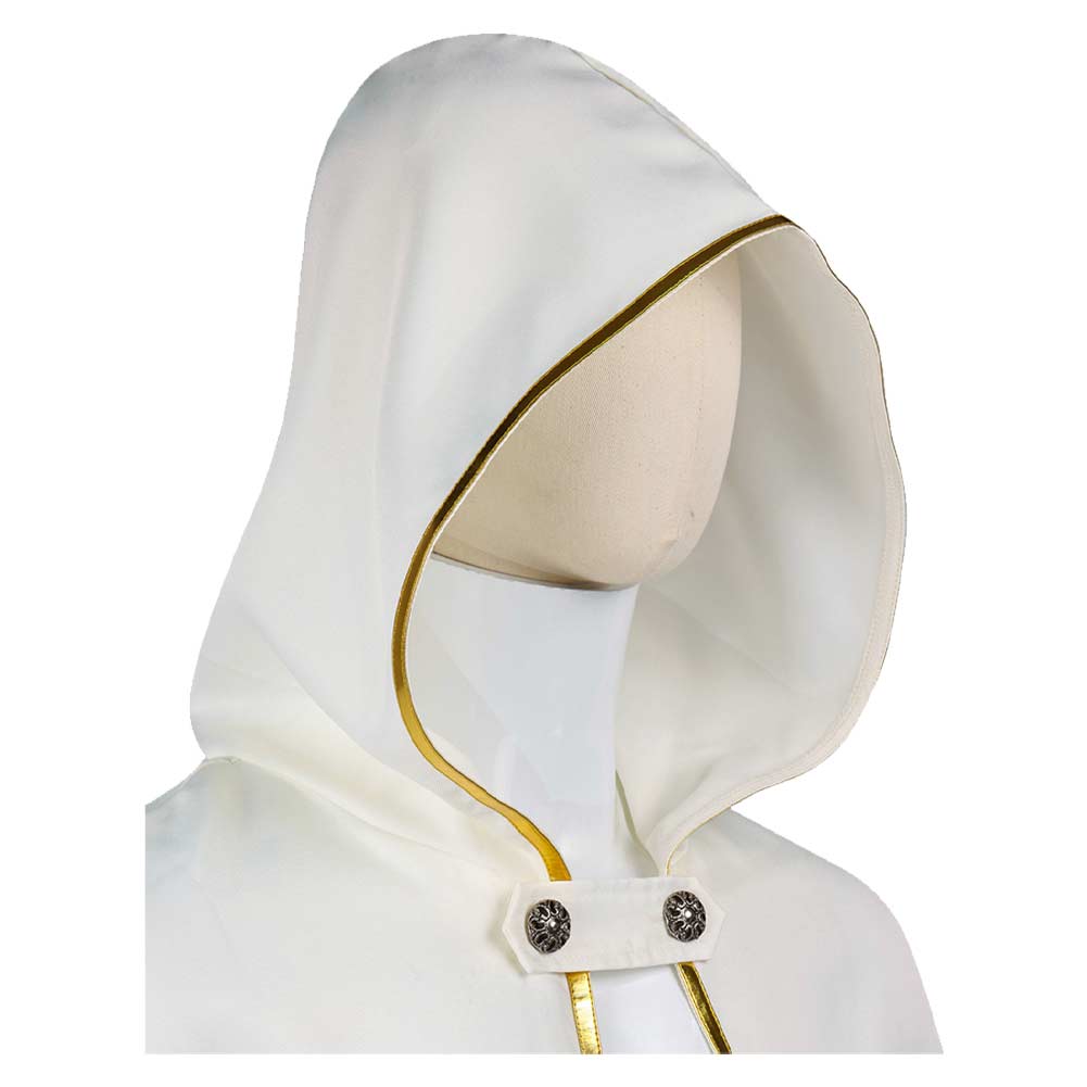 Temenos Mistral weiß Kostüm Octopath Traveler Temenos Cosplay Outfit