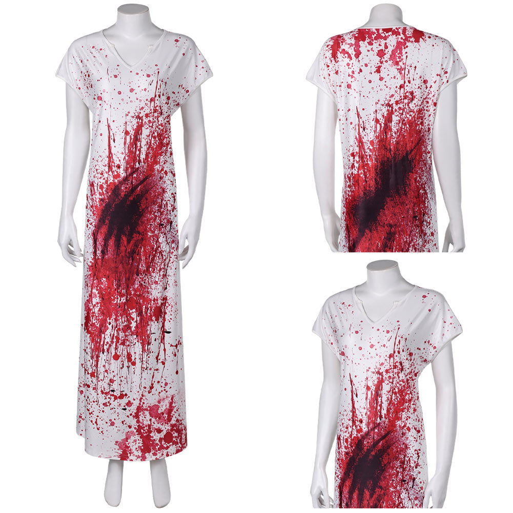 Terrifier 3 weiß Kleid Halloween Cosplay Outfits