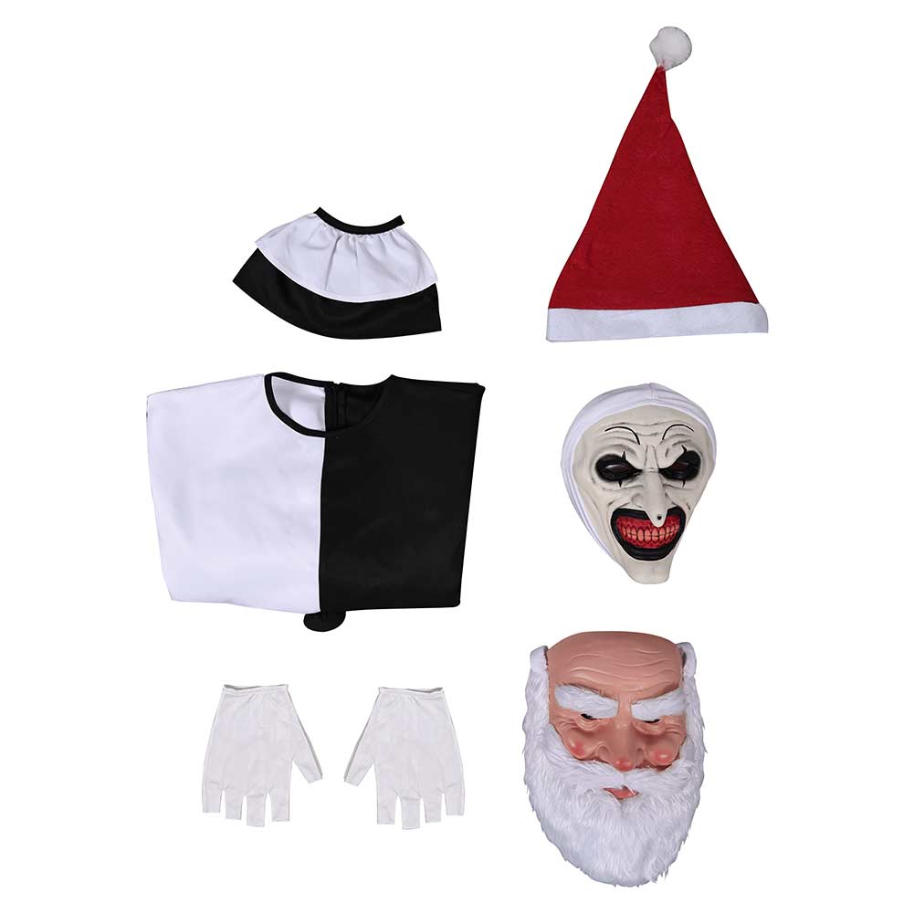 Terrifier The Clown Weihnachtskostüm Film 2024 Cosplay Outfits