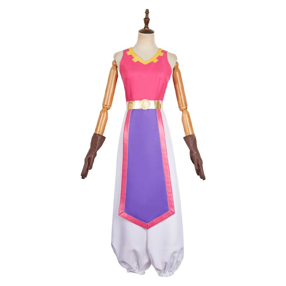 The Legend of Zelda: Echoes of Wisdom Prizessin Zelda rosa Kostüm Cosplay Outfits