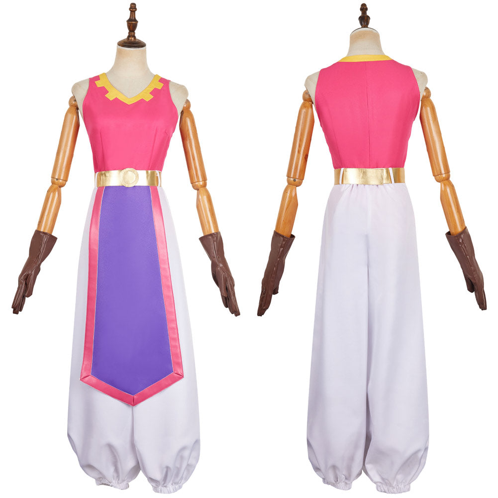 The Legend of Zelda: Echoes of Wisdom Prizessin Zelda rosa Kostüm Cosplay Outfits