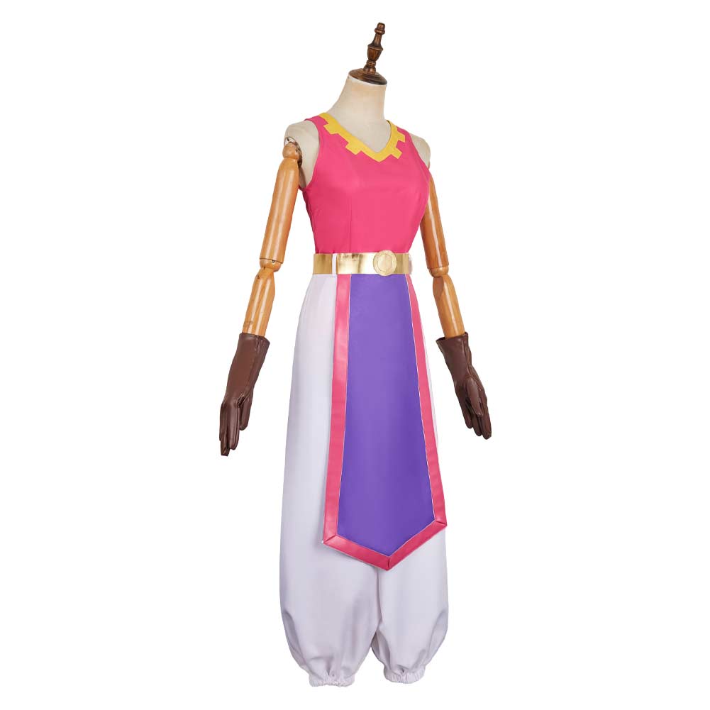 The Legend of Zelda: Echoes of Wisdom Prizessin Zelda rosa Kostüm Cosplay Outfits