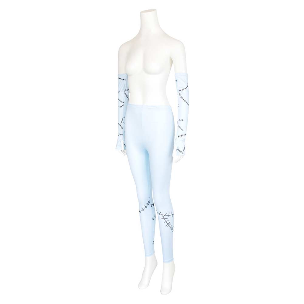 The Nightmare Before Christmas Sally Leggings Ärmelschoner Cosplay Requisite
