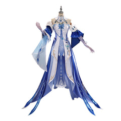 The Tsaritsa blau Kostüm Set Genshin Impact The Tsaritsa Cosplay Outfit