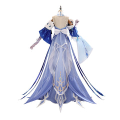 The Tsaritsa blau Kostüm Set Genshin Impact The Tsaritsa Cosplay Outfit