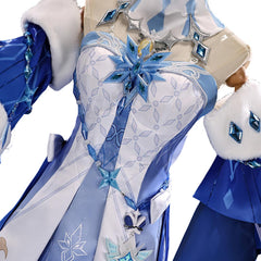 The Tsaritsa blau Kostüm Set Genshin Impact The Tsaritsa Cosplay Outfit