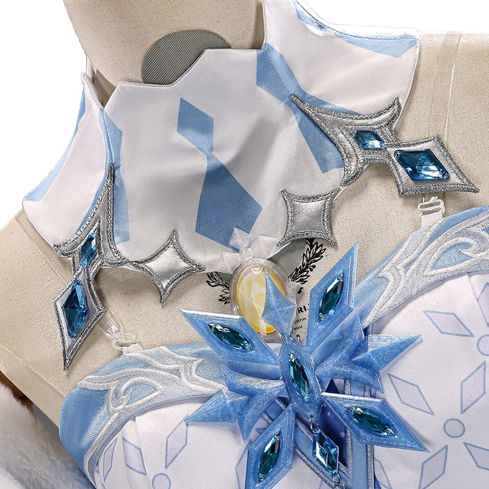 The Tsaritsa blau Kostüm Set Genshin Impact The Tsaritsa Cosplay Outfit