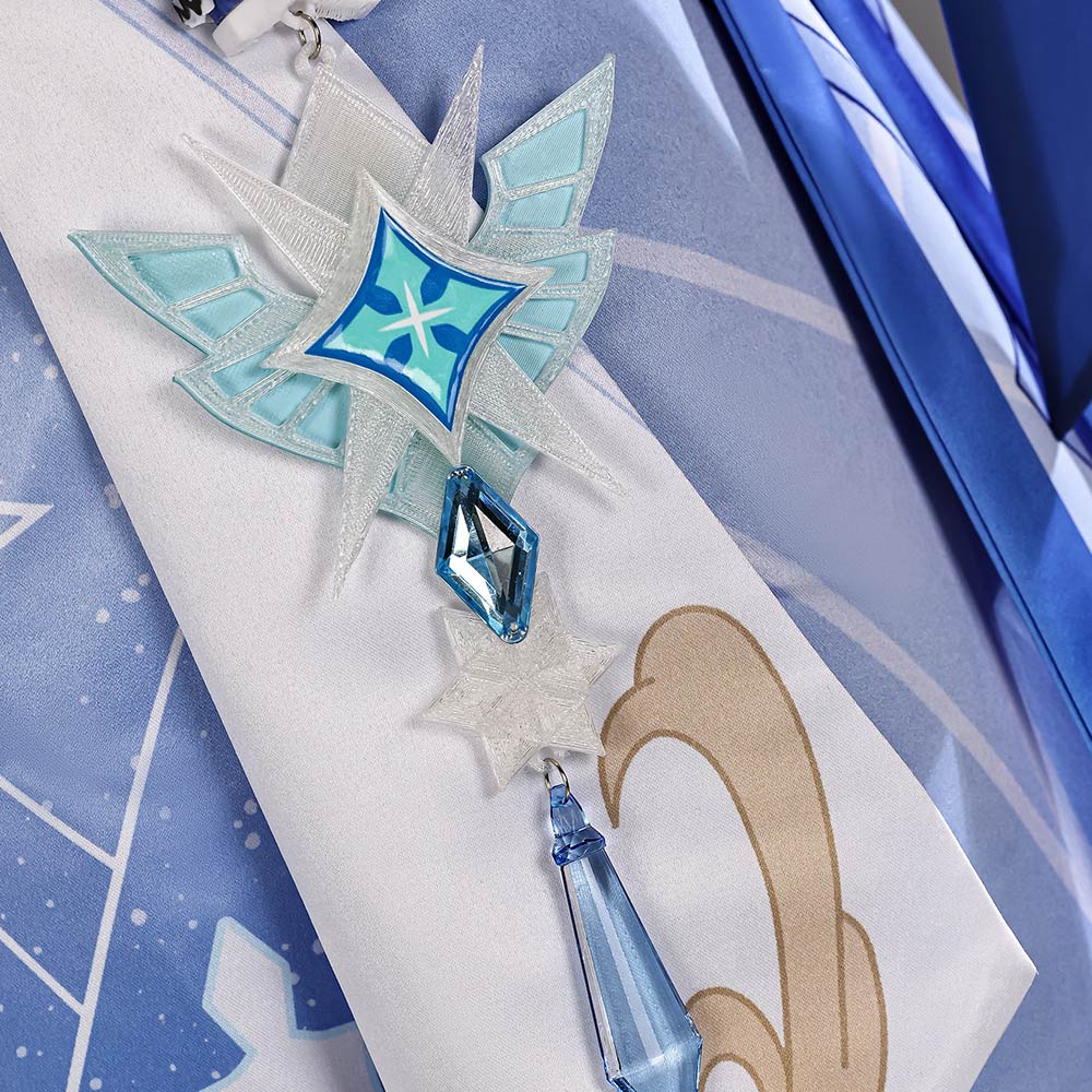 The Tsaritsa blau Kostüm Set Genshin Impact The Tsaritsa Cosplay Outfit