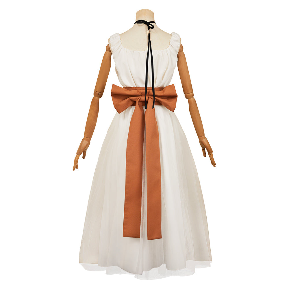 The Ugly Stepsister Elvira weiß Kleid Cosplay Outfits
