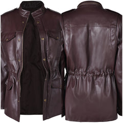 The Walking Dead: Daryl Dixon Carol Peletier Kunstleder Cosplay Outfits