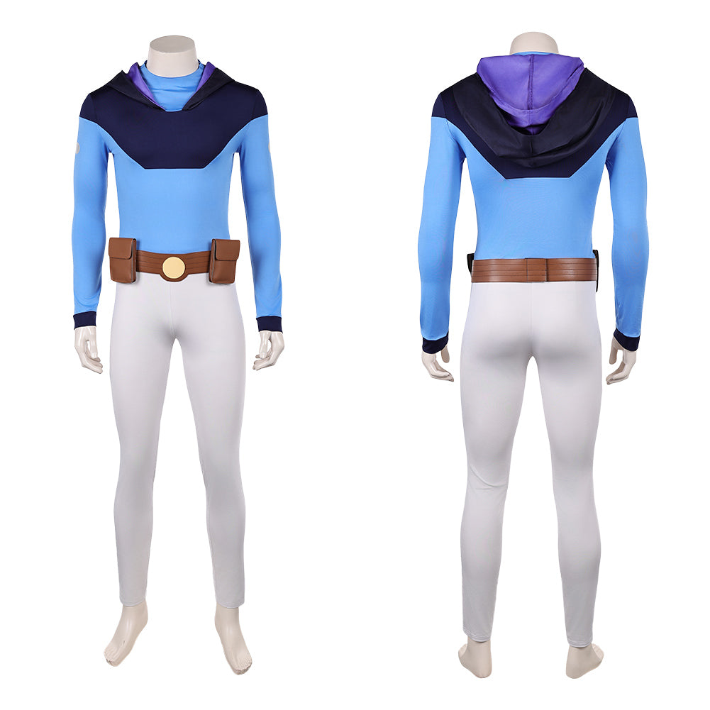 Thragg Kostüm Set Invincible Thragg weiß blau Cosplay Outfit