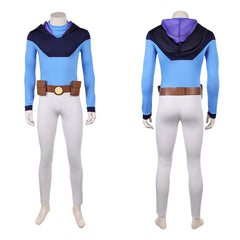 Thragg Kostüm Set Invincible Thragg weiß blau Cosplay Outfit